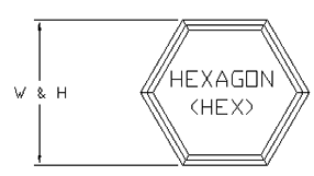 Hexagon-path-drawing