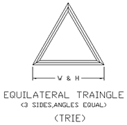 Triangle-path-drawing